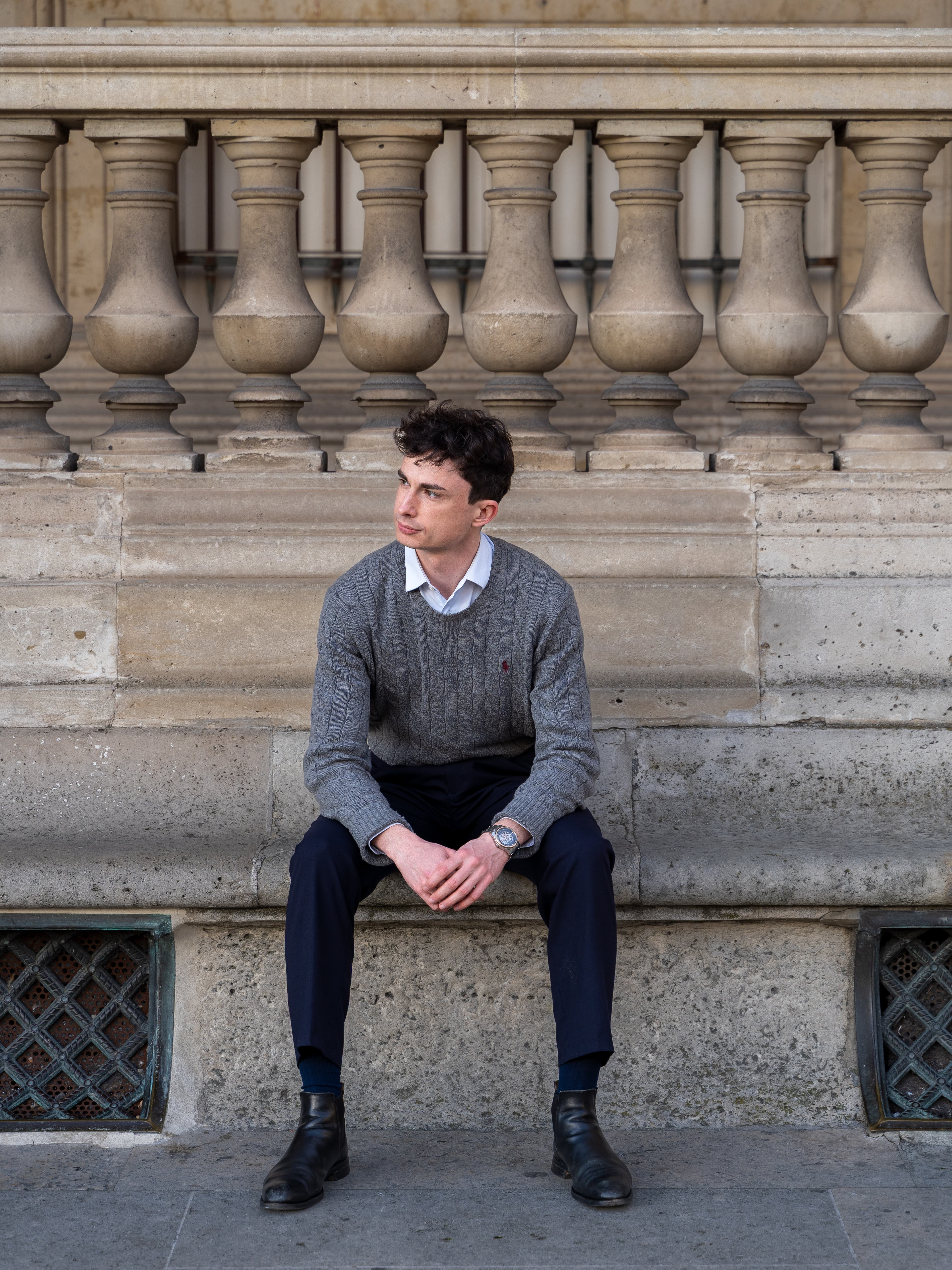 Portrait de Jordan à Paris — séance photo candide et naturelle, In Vivo Photo